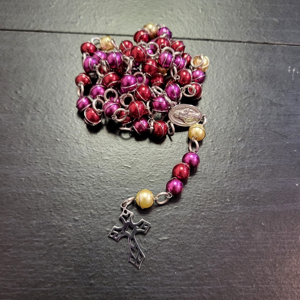 Handmade Stainless Steel Rosary